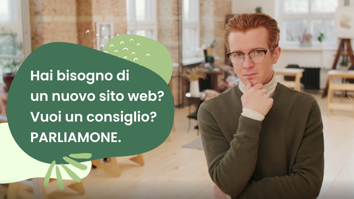 un nuovo sito web